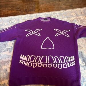 Boohooman Skull Sweater